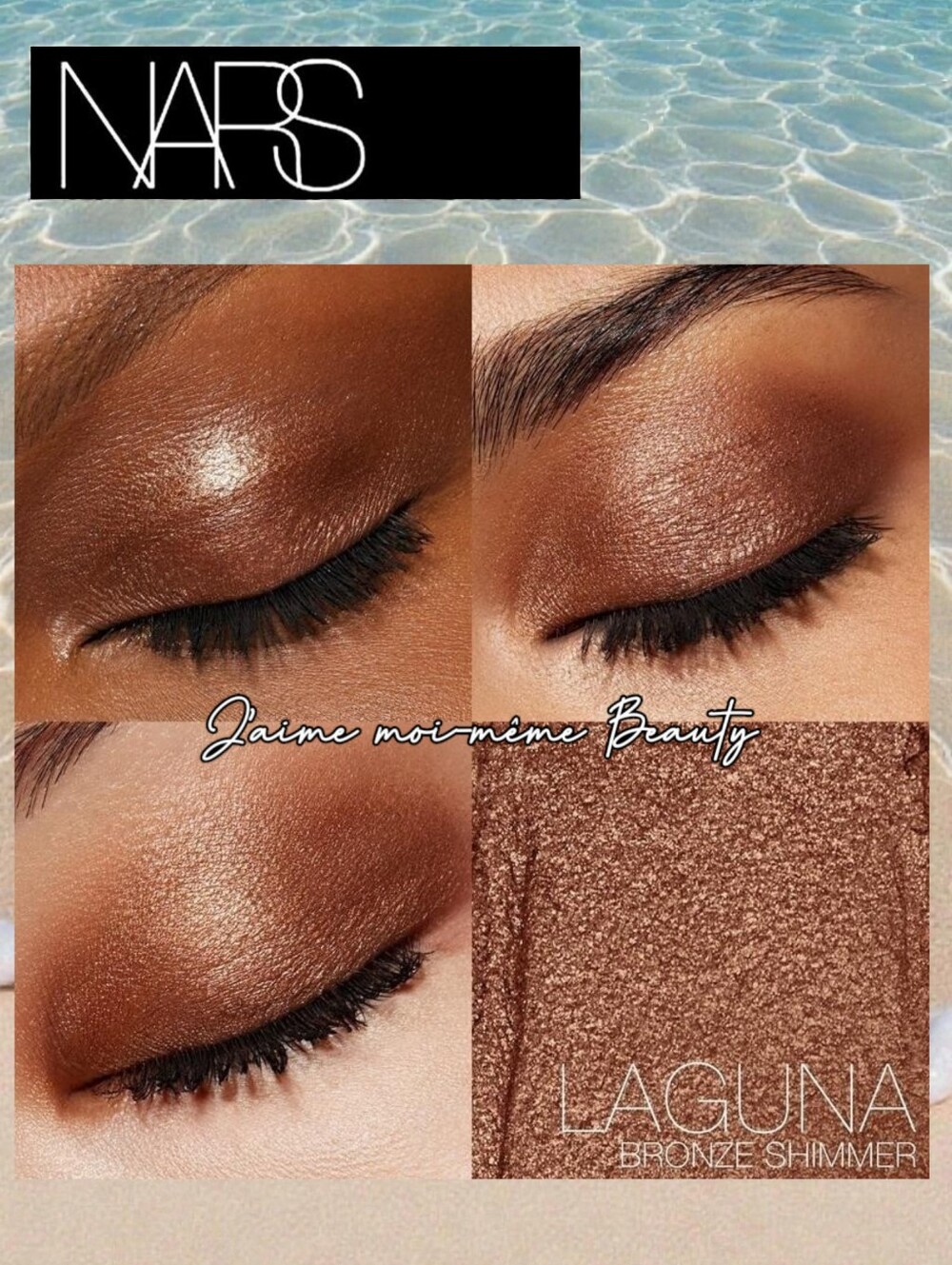 NARS Laguna Shimmer Eye Shader Stick - Shimmering Rose Bronze Metallic - Picture 7 of 11